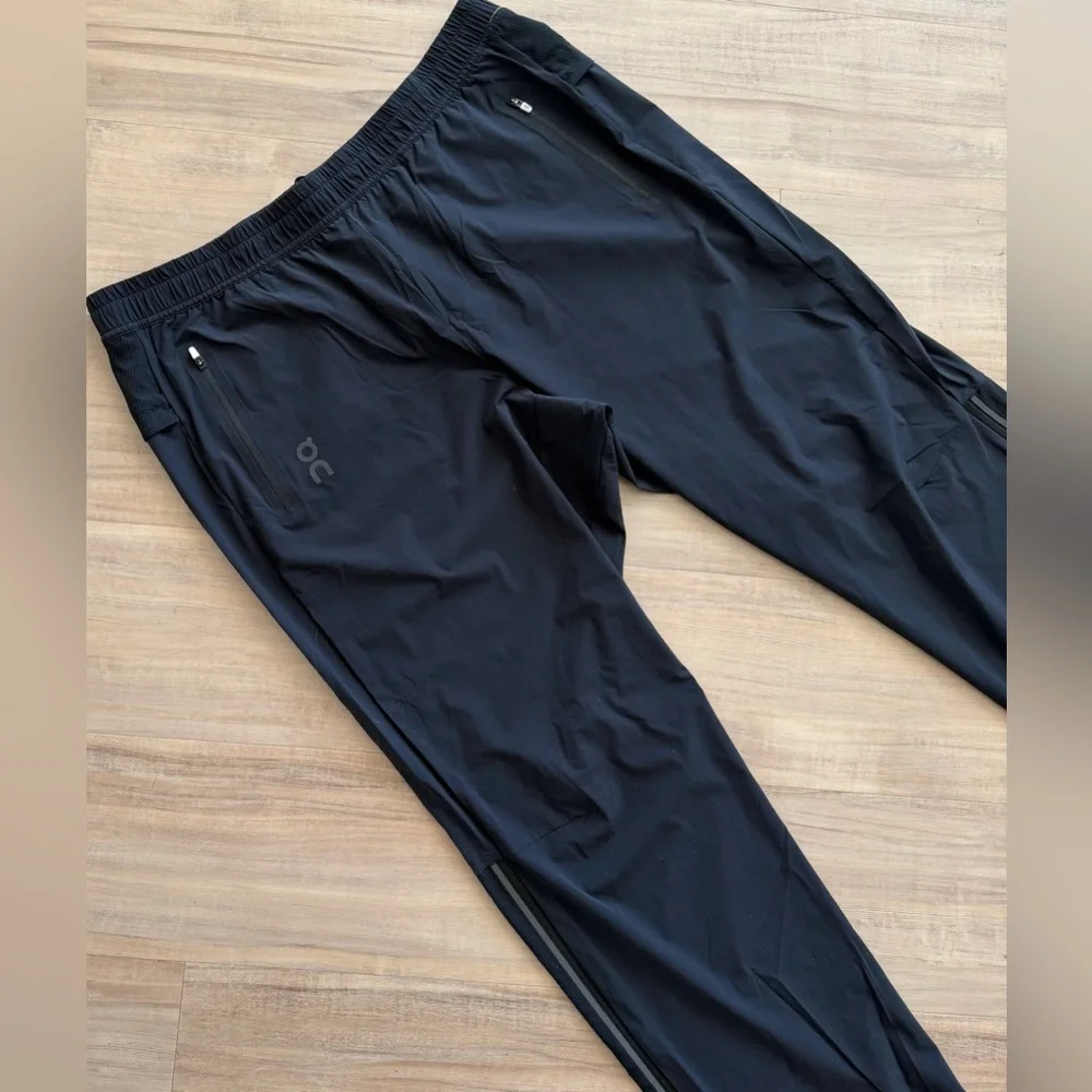 New-On Running Mens Black Core Pants Joggers running Athletic in XXL - Picture 3 of 8